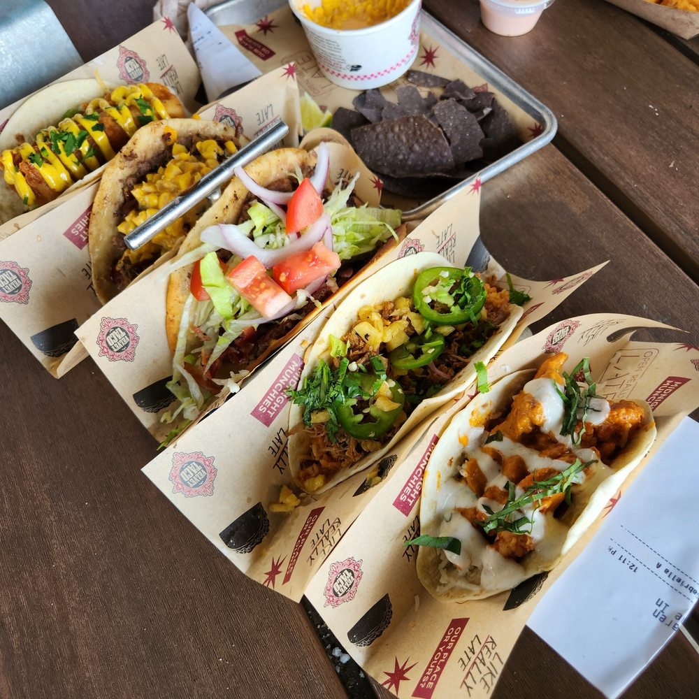 Velvet Taco - All five tacos were delicious. - New American Near Me - Grapevine, Texas Velvet Taco - All five tacos were delicious. - New American Near Me - Grapevine, Texas
