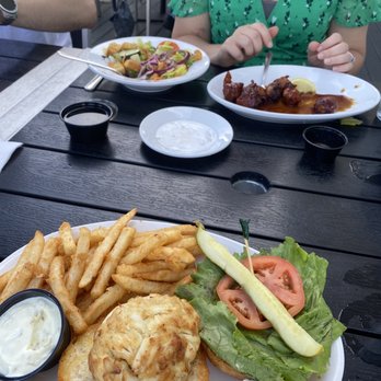The Lighthouse Restaurant & Dock Bar - Original Crab Cake Sandwich - Bars Near Me - Solomons, Maryland The Lighthouse Restaurant & Dock Bar - Original Crab Cake Sandwich - Bars Near Me - Solomons, Maryland