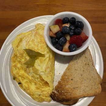 Morning Glory Café - Omelette of the day as shared in the review. - Vegetarian Near Me - Eugene, Oregon