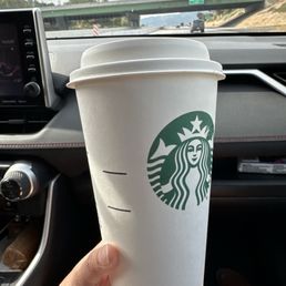 Starbucks water cup