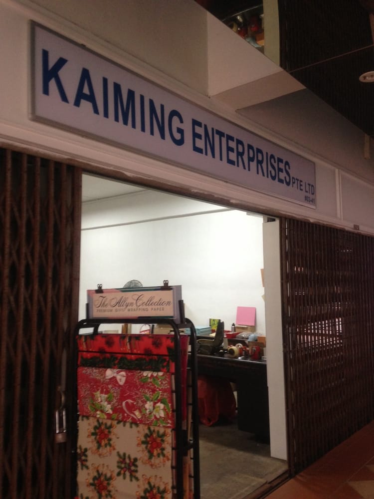 KAIMING ENTERPRISES Updated September 2024 Blk 231 Bain Street Bras