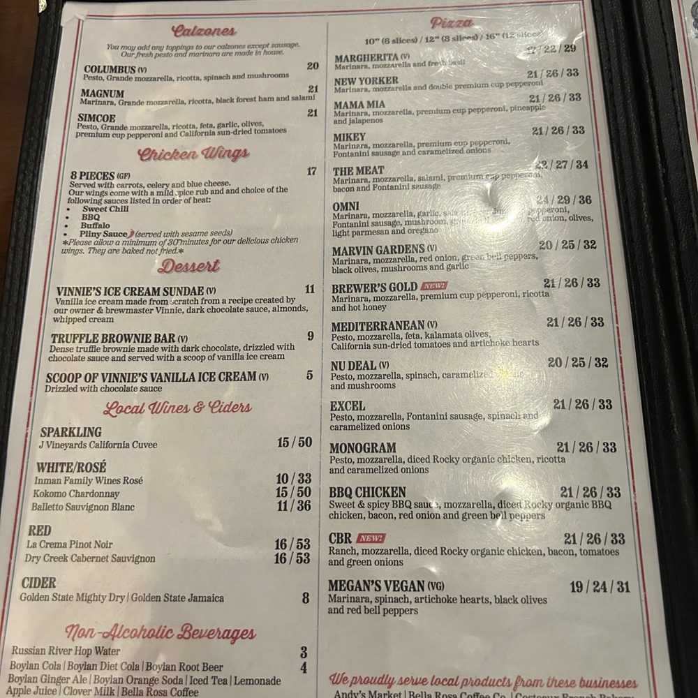 Menu Menu