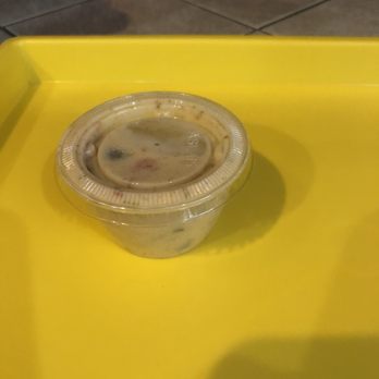 QDOBA Mexican Eats - Queso in a small condiment size container. - Mexican Near Me - Midwest City, Oklahoma QDOBA Mexican Eats - Queso in a small condiment size container. - Mexican Near Me - Midwest City, Oklahoma