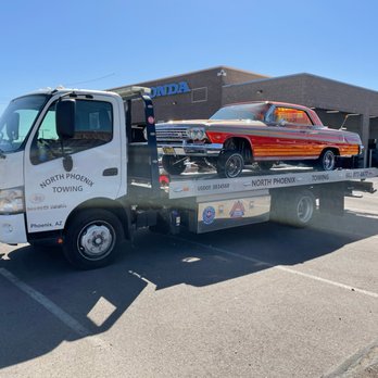 rollback tow truck rental near me