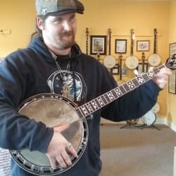 Amazing Grace Music - My boyfriend just got his banjo back after having it fixed as a gift from my Dad for his 30th birthday.
