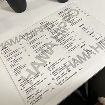 HamaHippo Korean Kitchen - Menu - Korean Near Me - Fullerton, California