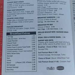 Joe's Cafe - Menu