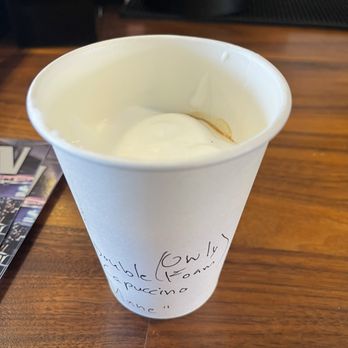 The Scene in South Park - Only foam cappuccino - Coffee & Tea Near Me - Seattle, Washington The Scene in South Park - Only foam cappuccino - Coffee & Tea Near Me - Seattle, Washington