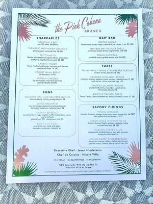 Menu photo 6 The Pink Cabana Indian Wells, CA Menu photo 6 The Pink Cabana Indian Wells, CA