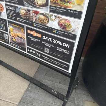Urban Plates - Menu is outside the door. - Salad Near Me - Sacramento, California Urban Plates - Menu is outside the door. - Salad Near Me - Sacramento, California