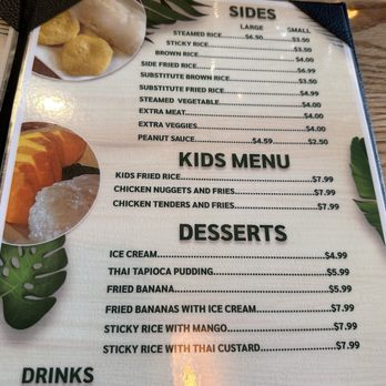Jasmine Thai - Sides, Kids Menu and desserts menu - Thai Near Me - Indianapolis, Indiana Jasmine Thai - Sides, Kids Menu and desserts menu - Thai Near Me - Indianapolis, Indiana