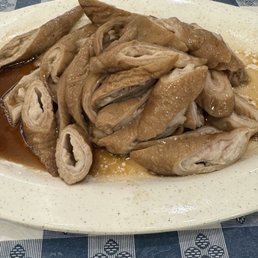 Brine intestine was tasty