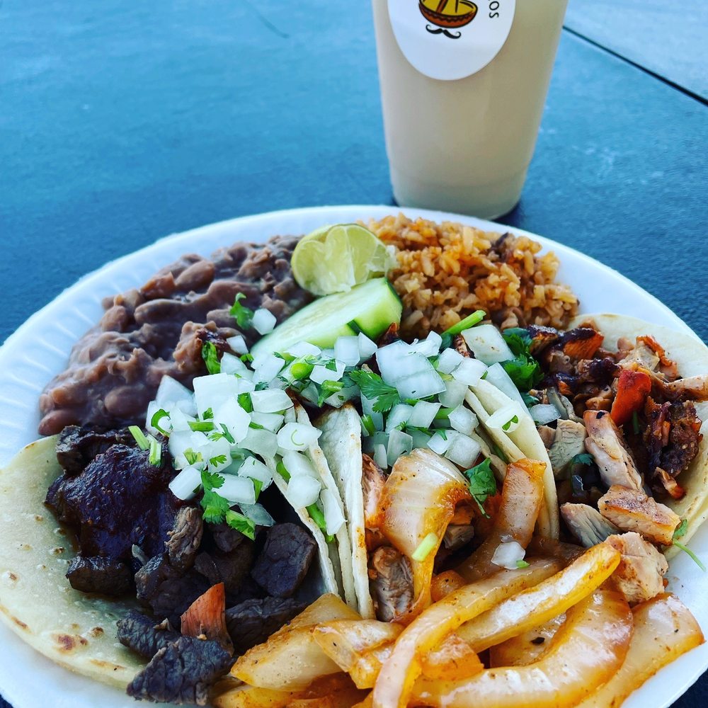 Tacos Escondidos - 3 Taco Plate - Tacos Near Me - Los Angeles, California