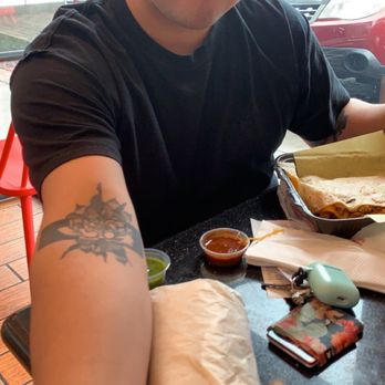 Cali Tacos - Potatoes and Bacon Burrito - Mexican Near Me - Orange, California