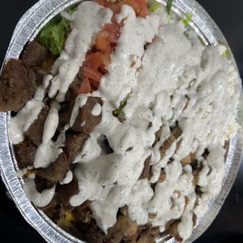 Oh Mmm Gyros - Combo Gyro and chicken platter with feta - Desserts Near Me - Cypress, Texas Oh Mmm Gyros - Combo Gyro and chicken platter with feta - Desserts Near Me - Cypress, Texas