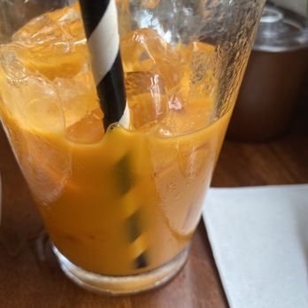 5 Thai Bistro - Thai iced tea ask for reduced sugar if you don't like these too sweet - Asian Fusion Near Me - Portsmouth, New Hampshire