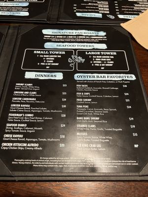 Menu photo 1 Oyster Bar Sparks, NV Menu photo 1 Oyster Bar Sparks, NV