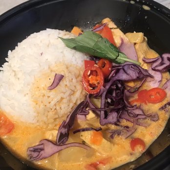 Bangkok Buri - Red curry of the day, very underwhelming in ingredients and taste - Thai Near Me - Toronto, Ontario