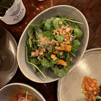 The Sur House - Salad for dinner - New American Near Me - Big Sur, California