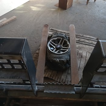 Mr P's Tires - So I ended up popping been with my forklift lol easy as pie! - Tires Near Me - Milwaukee, Wisconsin