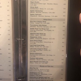 Bar 35 - Beer menu (March 2020) - Bars Near Me - Honolulu, Hawaii