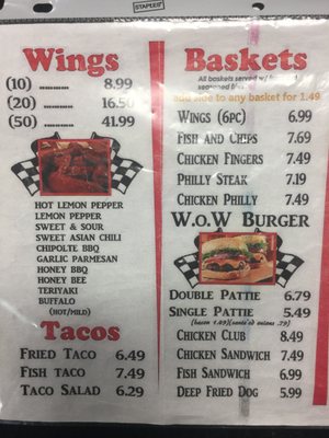 Menu photo 6 Wingz On Wheelz Marietta, GA Menu photo 6 Wingz On Wheelz Marietta, GA