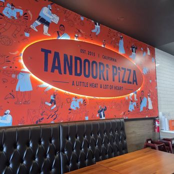 Tandoori Pizza - Inside - Pizza Near Me - Sunnyvale, California