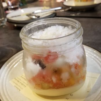 Goen Dining + Bar - GOEN Halo...with haupia, shaved ice, fresh fruit, and vanilla ice cream - Pan Asian Near Me - Kailua, Hawaii Goen Dining + Bar - GOEN Halo...with haupia, shaved ice, fresh fruit, and vanilla ice cream - Pan Asian Near Me - Kailua, Hawaii