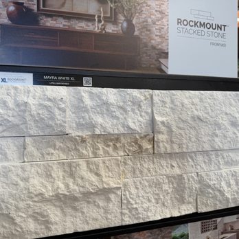 Rustic Brick & Fireplace - MSI Mayra White XL stacked stone - Building Supplies Near Me - Sacramento, California