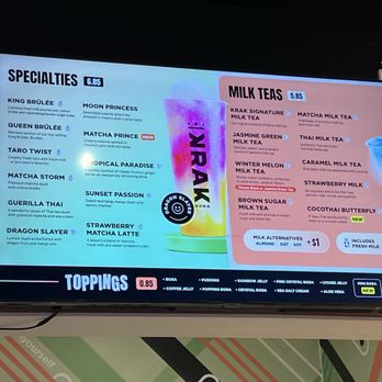 Krak Boba - Bubble Tea Near Me - Santa Ana, California