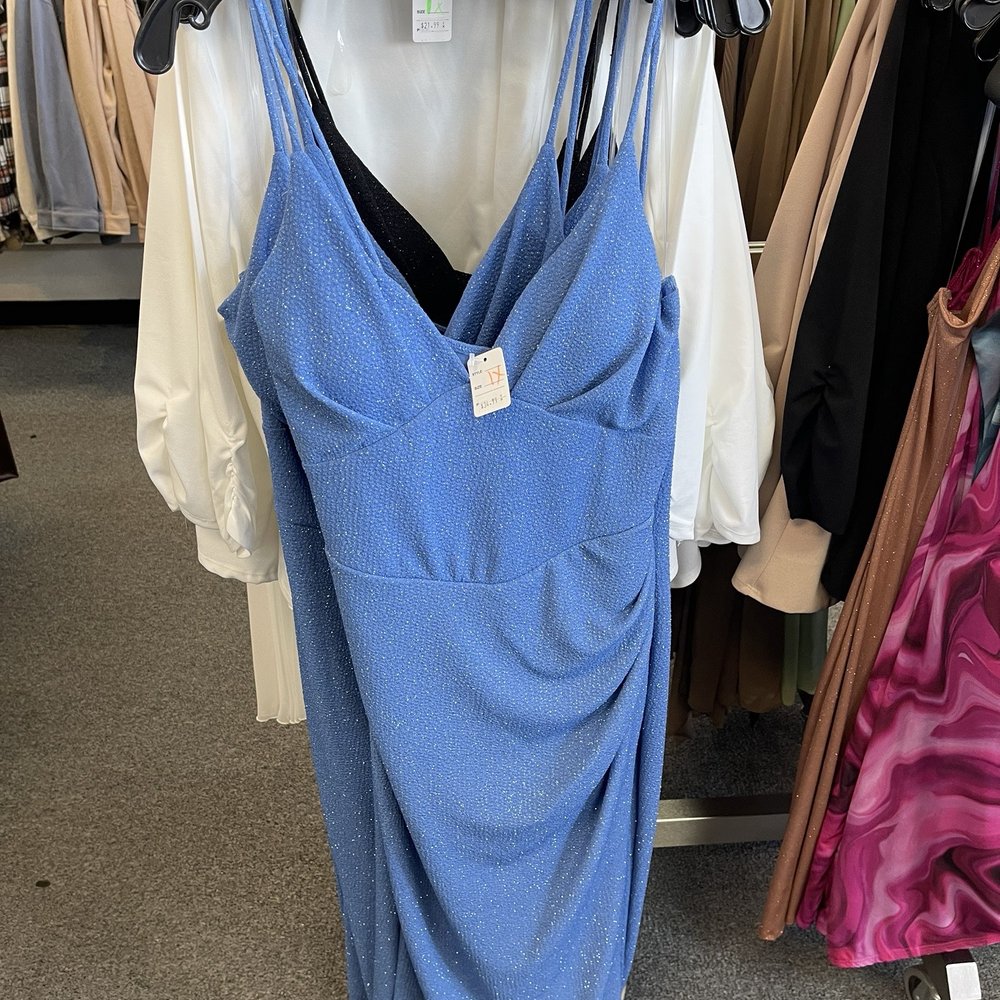 Premiere Fashion - Sparkly plus size dress - Women's Clothing Near Me - Fontana, California