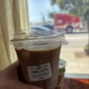 Handles Coffee - Camel Latte - Coffee & Tea Near Me - Los Angeles, California Handles Coffee - Camel Latte - Coffee & Tea Near Me - Los Angeles, California