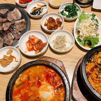 Choi's Garden - The spread for dinner! - Korean Near Me - Honolulu, Hawaii Choi's Garden - The spread for dinner! - Korean Near Me - Honolulu, Hawaii