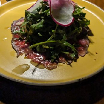 Meo Bar - Pho Beef Carpaccio - Speakeasies Near Me - Houston, Texas