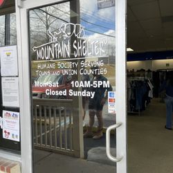 Humane Society's Mountain Shelter Thrift Store - Check out the hours!