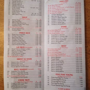 Ken's Chinese Restaurant - the menu - Chinese Near Me - Fairmont, West Virginia