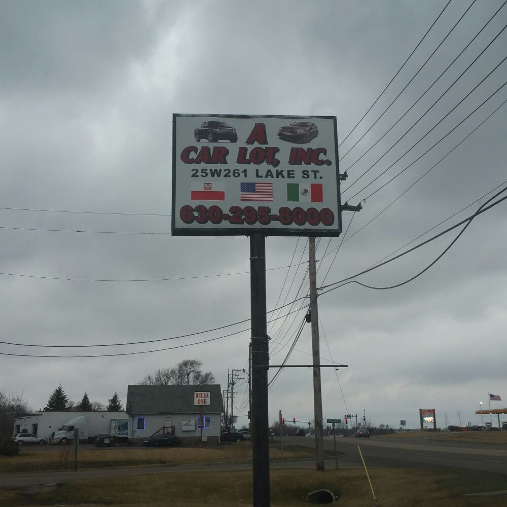 A CAR LOT Updated October 2024 25 W 261 Lake St, Roselle, Illinois