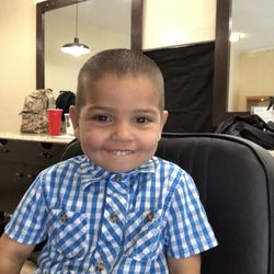 Barber Inc - One happy camper!