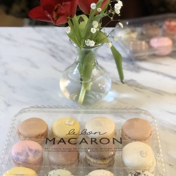 Le Bon Macaron - Macarons and the table setting. - Macarons Near Me - Grand Rapids, Michigan
