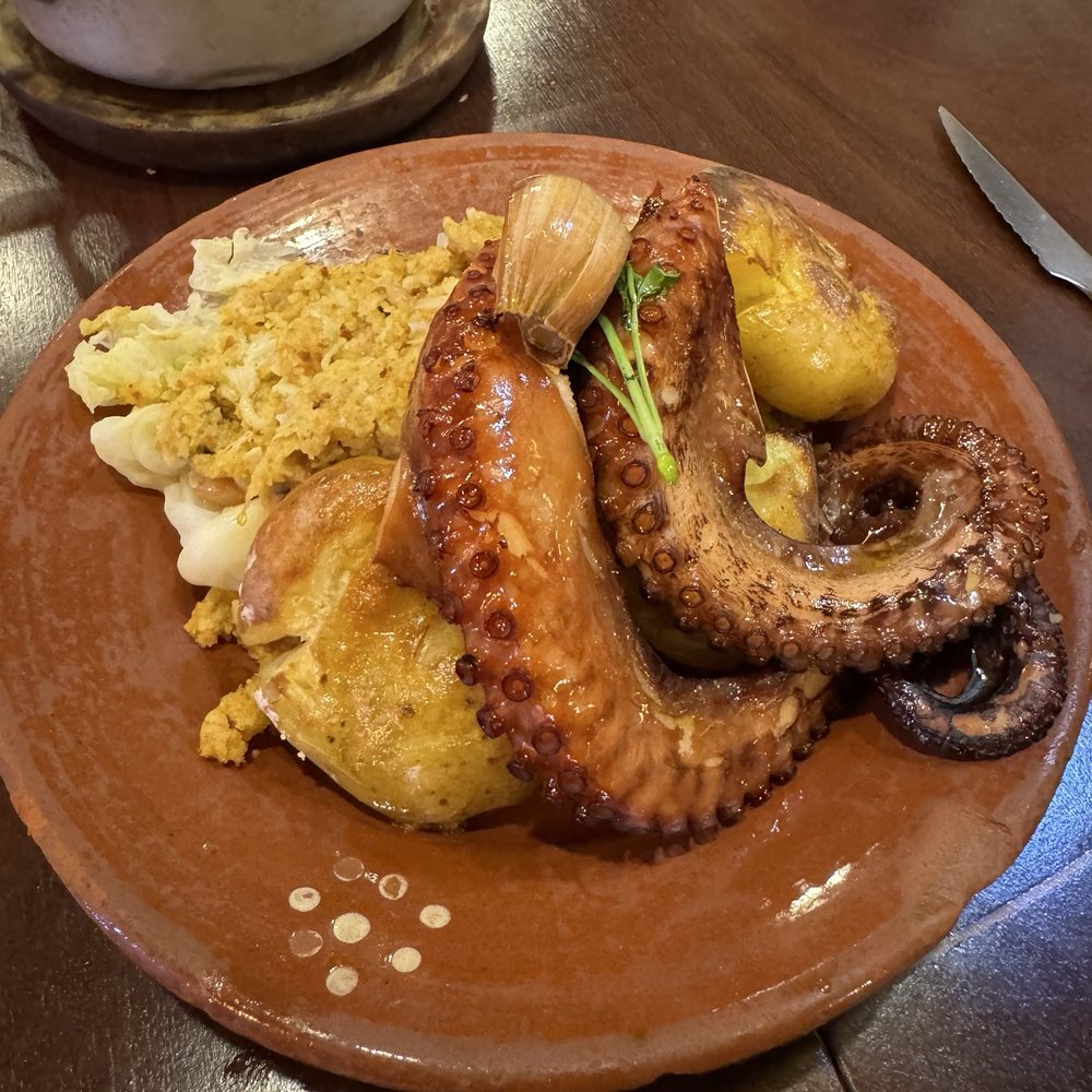 Altar Restautant LX - Grilled octopus with potatoes was delicious! Best one I've had in Portugal - Portuguese Near Me - Lisbon, 11
