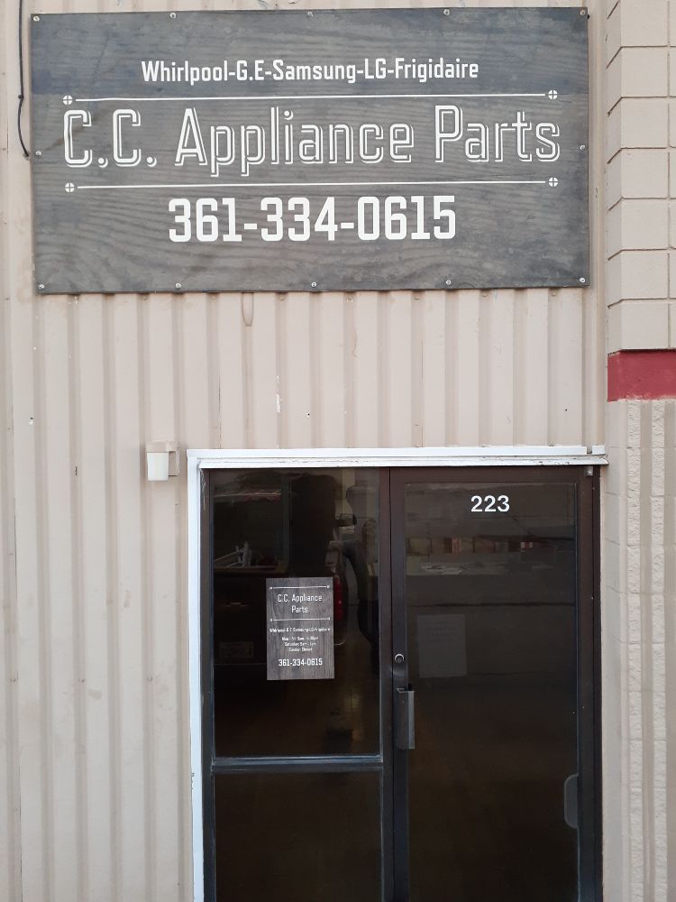 C.C. APPLIANCE PARTS Updated October 2024 4531 Ayers St, Corpus Christi, Texas Appliances