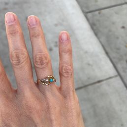 After with the turquoise After with the turquoise
