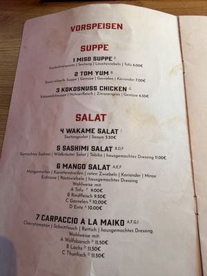 Menu photo 3 Maiko Munich, BY
