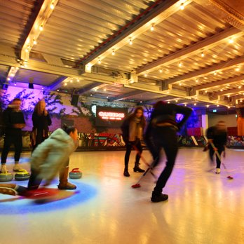 Queens - CURLING! on real ice - our newest activity, super cool (literally) and brilliant fun! - Bowling Near Me - London, XGL