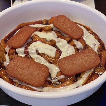Luv Dduk - Tteokbokki with fried spam - Korean Near Me - Cerritos, California