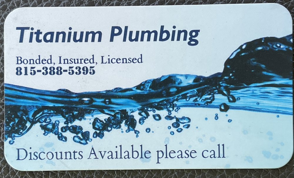 Slide of Titanium Plumbing