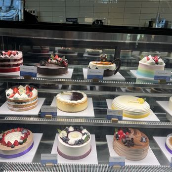 Paris Baguette - Cakes by the checkout...these are not self serve - Bakeries Near Me - Columbus, Ohio Paris Baguette - Cakes by the checkout...these are not self serve - Bakeries Near Me - Columbus, Ohio