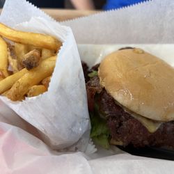 The Snack Shack on Johnson Drive - 03/27/2025 - wifey's Snack Attack w/ cheese & fries $9.45. Note to self: ask for no salt.