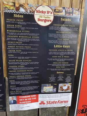 Menu photo 2 Nicky Ds Crowley Crowley, TX