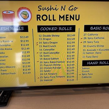 Sushi N Go - Menu - Sushi Bars Near Me - Norwalk, California Sushi N Go - Menu - Sushi Bars Near Me - Norwalk, California